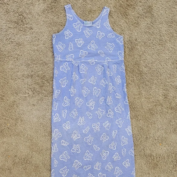 Fresh Produce Blue Maxi Dress - Picture 1 of 4